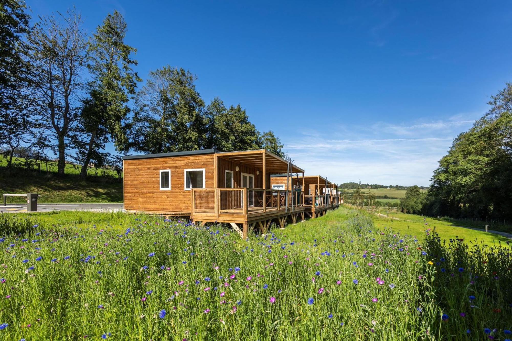Camping Domaine Saane Et Mer Quiberville Exterior photo