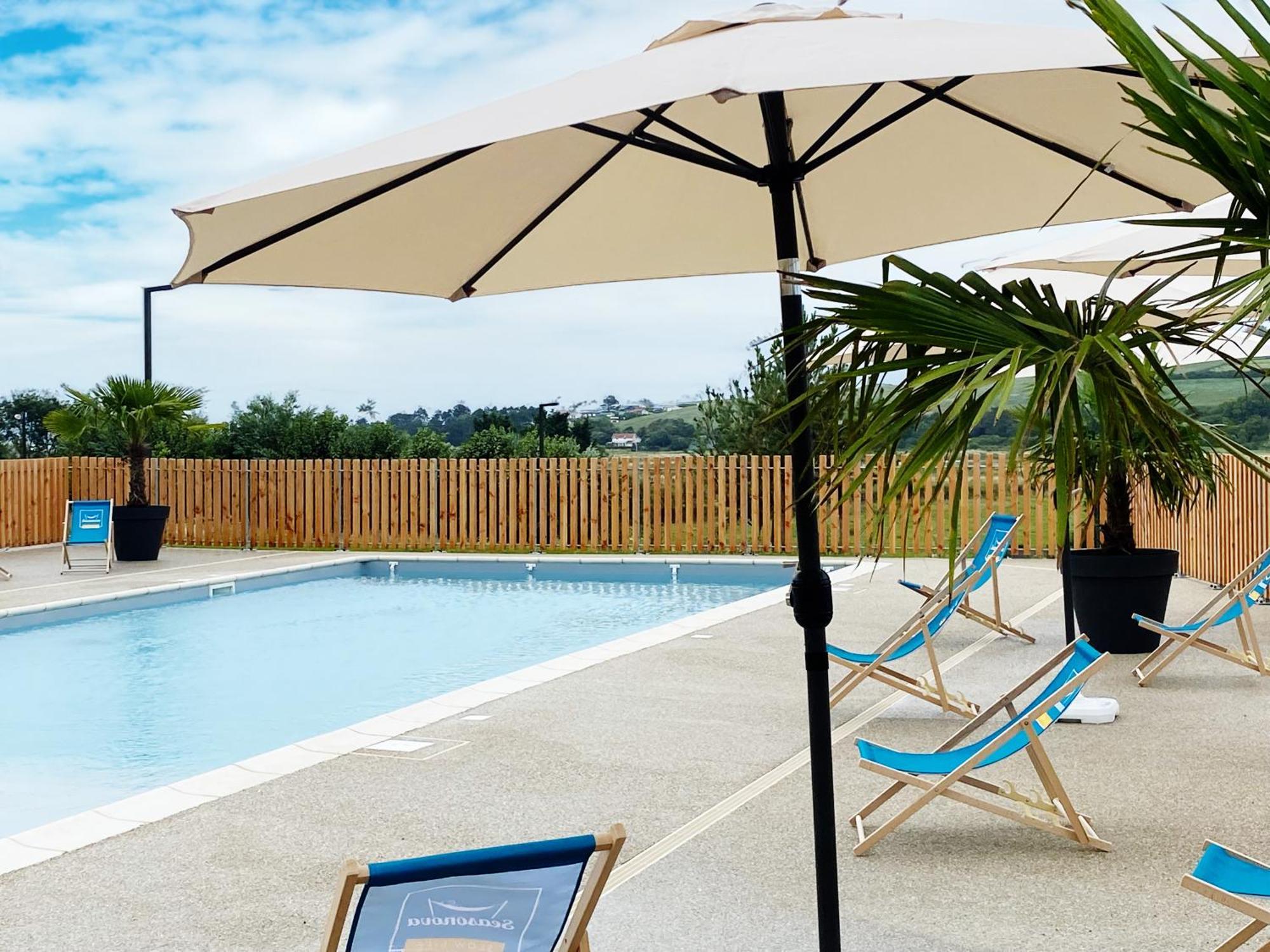 Camping Domaine Saane Et Mer Quiberville Exterior photo